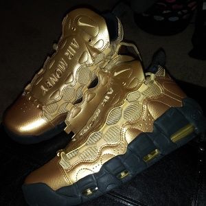 New Mens Nike Air Money Metallic Gold